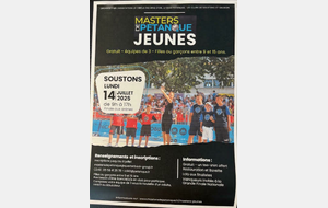 MASTER JEUNES SOUSTONS