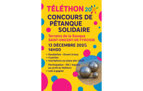 CONCOURS TELETHON 2025